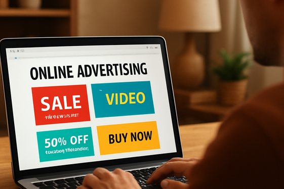 Home-Based Online Ad Evaluator illustration