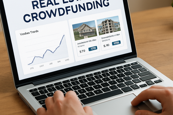 Participate in Real Estate Crowdfunding illustration