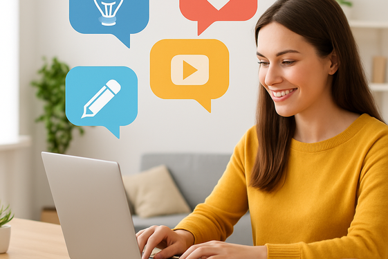 Start a Low-Maintenance Blog or Niche Website illustration