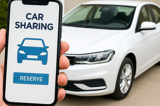 Rent Out Your Car with Peer-to-Peer Services illustration