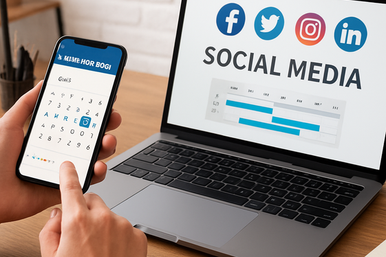 Social Media Management: Grow Brands Online illustration