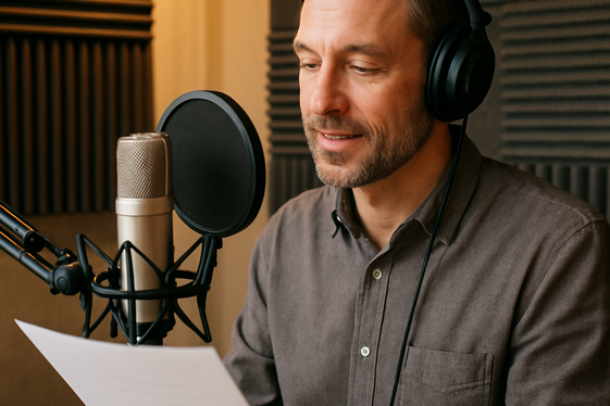 How to Become a Freelance Audiobook Narrator illustration