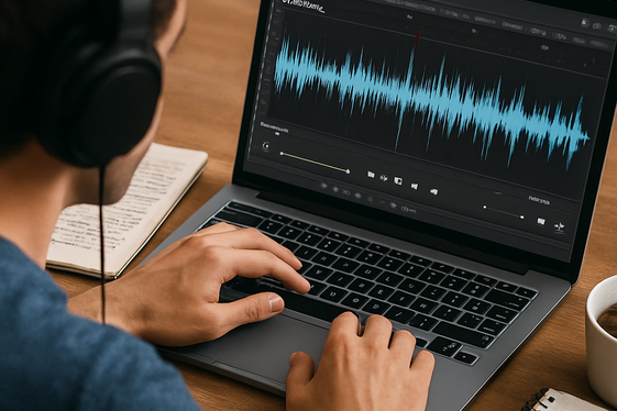 Editing Audiobooks as a Side Hustle illustration