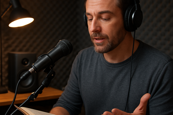 Recording Audiobooks for Podcasts illustration