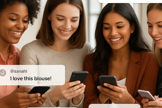 Engage with the Poshmark Community Actively illustration