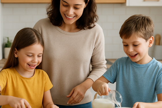 Parenting Hacks for Busy Homeowners illustration