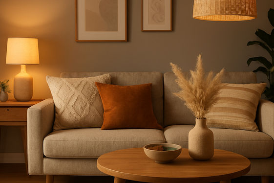 Creating Cozy and Stylish Home Interiors illustration