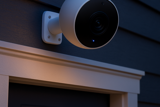Home Security Solutions and Tips illustration