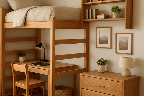 Bring in Natural Elements with Wood Accents illustration
