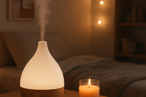 Incorporate Aromatherapy for Relaxing Vibes illustration
