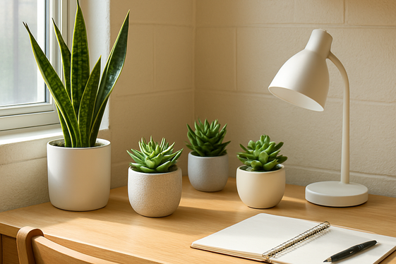 Add Greenery with Low-Maintenance Plants illustration