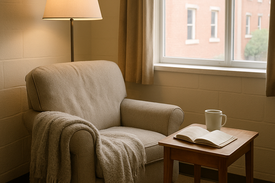Create a Cozy Reading Nook illustration