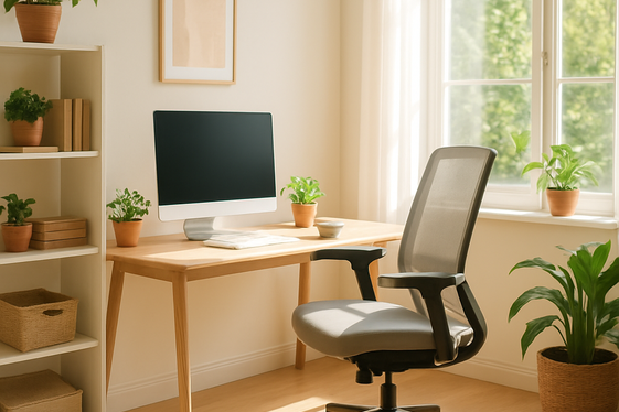 Create a Dedicated Workspace That Inspires Focus illustration