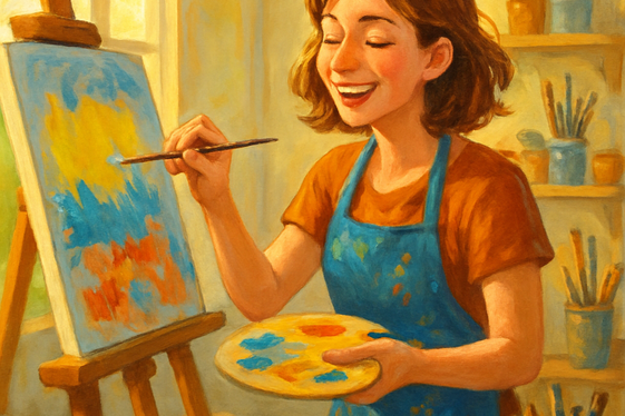Make Time for Hobbies and Creative Outlets illustration