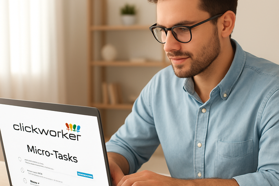 Clickworker: Trusted for Micro-Tasks and Data Entry illustration