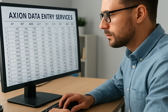 Axion Data Entry Services: Reliable Outsourcing Partner illustration