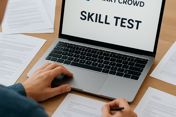 Smart Crowd: Get Paid for Simple Data Entry Tasks illustration