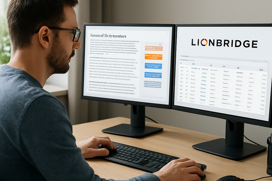 Lionbridge: Work with a Global Leader in Data Services illustration