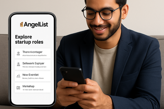 AngelList: Best for Startup Job Seekers illustration