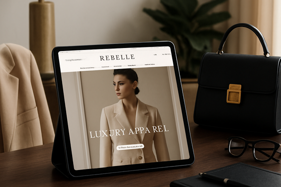 Rebelle: European-Focused Luxury Apparel Marketplace illustration