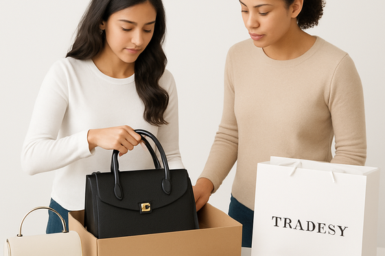 Tradesy: Designer Clothing Resale with Concierge Support illustration
