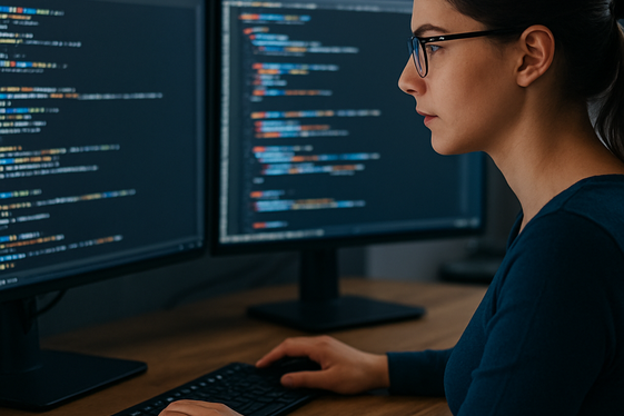 Web Development and Coding illustration