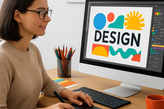 Graphic Design and Illustration illustration