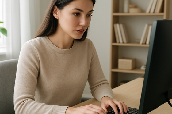 Data Entry and Transcription illustration