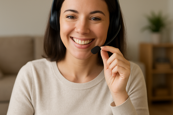 Customer Service Representative illustration