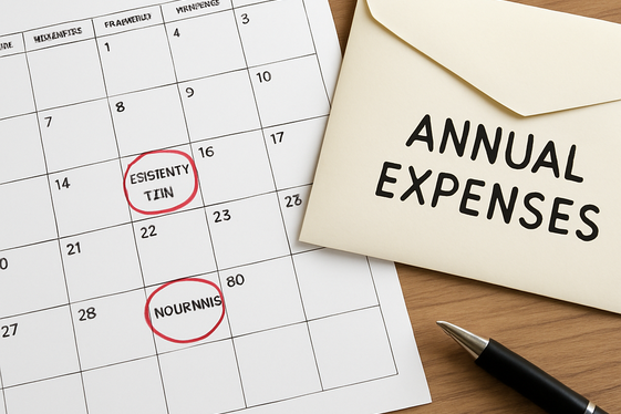 Plan for Seasonal and Annual Expenses illustration