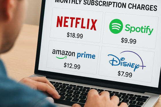 Cut Back on Unnecessary Subscriptions illustration