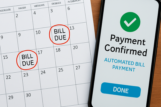 Automate Your Bill Payments illustration