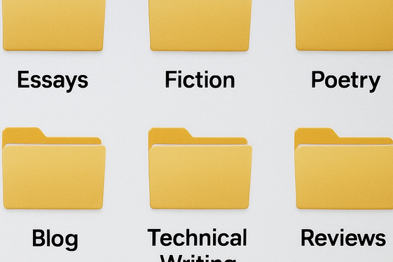 Organize Your Work by Categories illustration