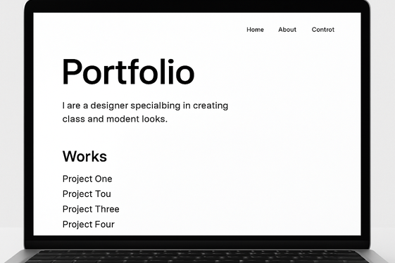 Design a Clean and Simple Layout illustration