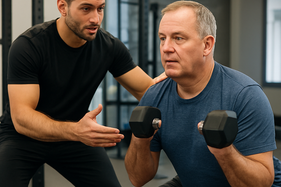 Personal Trainer: Promoting Health and Wellness illustration