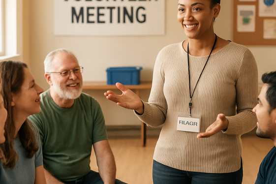 Nonprofit Coordinator: Impacting Community Growth illustration