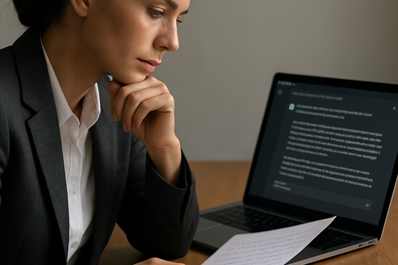 Review Interview Outcomes and Plan Next Steps illustration