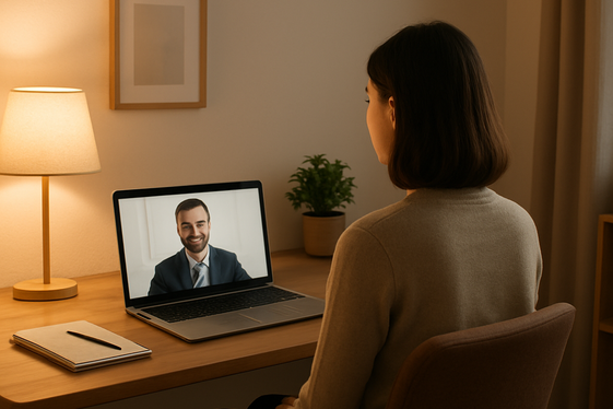 Create a Quiet and Comfortable Interview Environment illustration