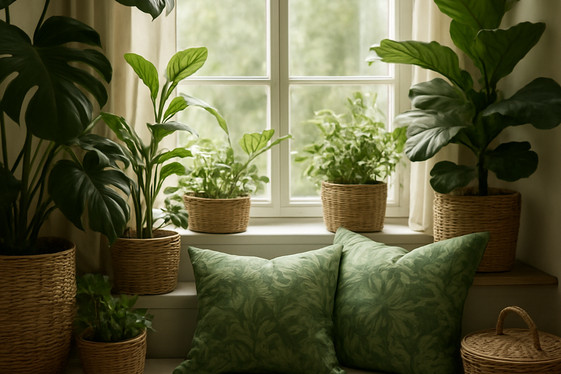Bring Nature Inside with a Botanical Window Nook illustration