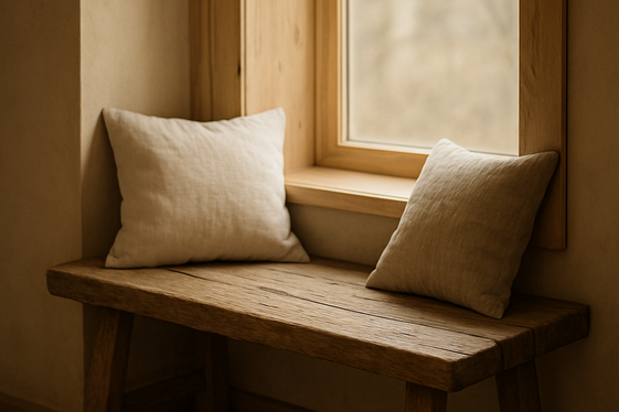 Use Natural Wood Elements for Warmth illustration