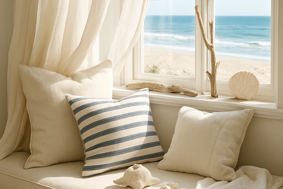 Create an Outdoor-Inspired Beachy Window Nook illustration