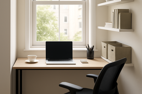 Make It Multifunctional with a Workspace Window Nook illustration
