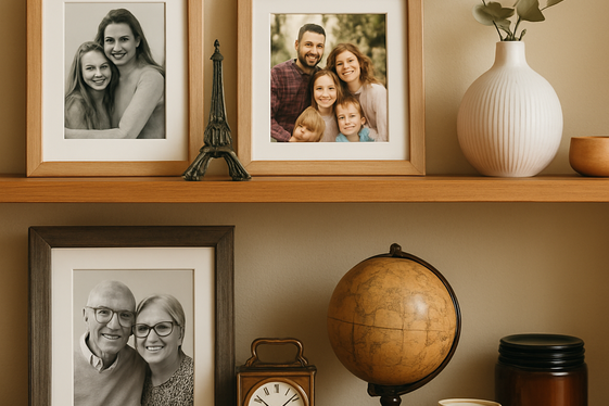 Display Personal Mementos to Tell Your Story illustration