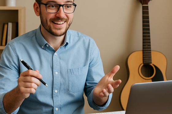 Offer Music Lessons Online and Get Paid illustration