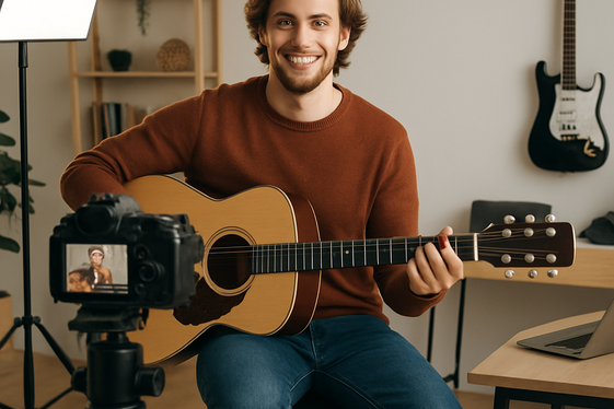 Host a Music-Related YouTube Channel illustration