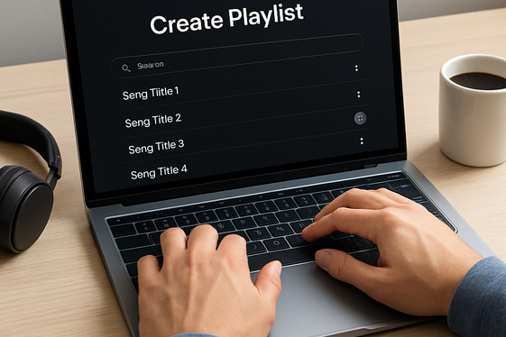 Sell Curated Playlists on Streaming Services illustration