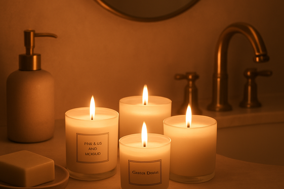 Add Scented Candles for Ambiance and Sophistication illustration