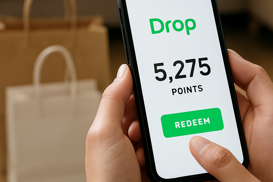 Drop: Points for Shopping You Already Do illustration