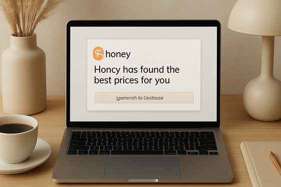 Honey: Saving Money on Home Essentials illustration