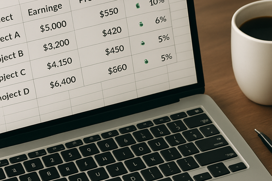 Track Your Earnings and Adjust Accordingly illustration